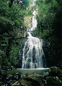 Foto da cachoeira Cintura de Noiva